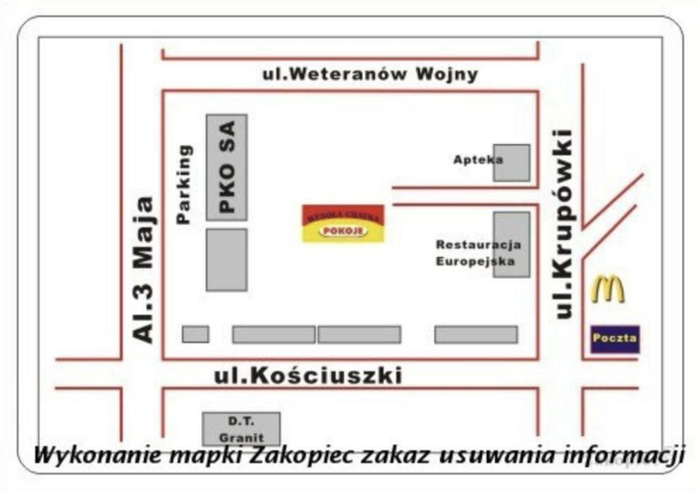 Goralski Domek Walus Zakopane - Scisle Centrum - Jedyny Domek Na Krupowkach ภายนอก รูปภาพ
